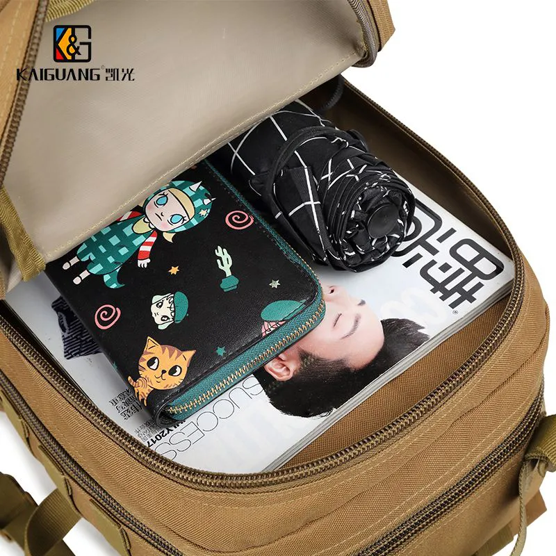 Khaki Tactical Backpack