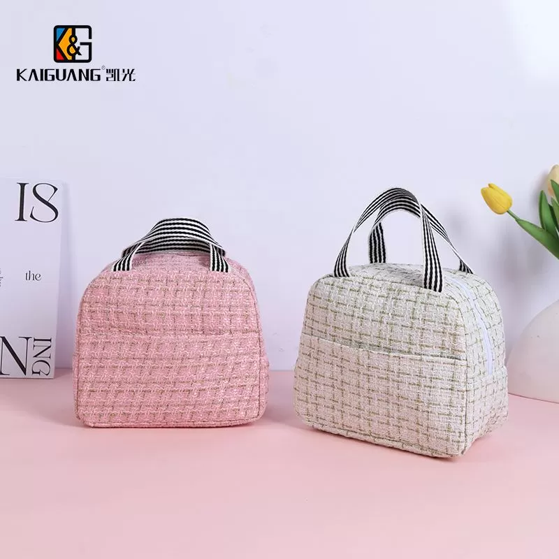 Chanel-Style Insulated lunch Bag