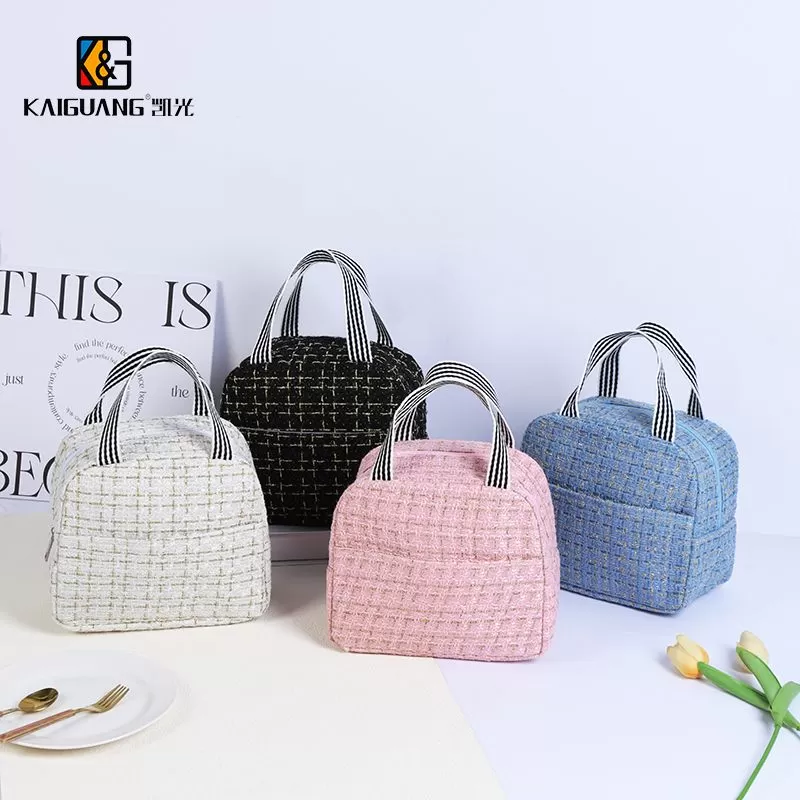 Chanel-Style Insulated lunch Bag
