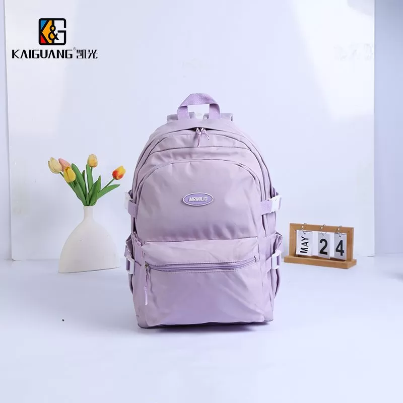 Classic Lightweight Student Backpack – Unisex, Spacious, and Customizable