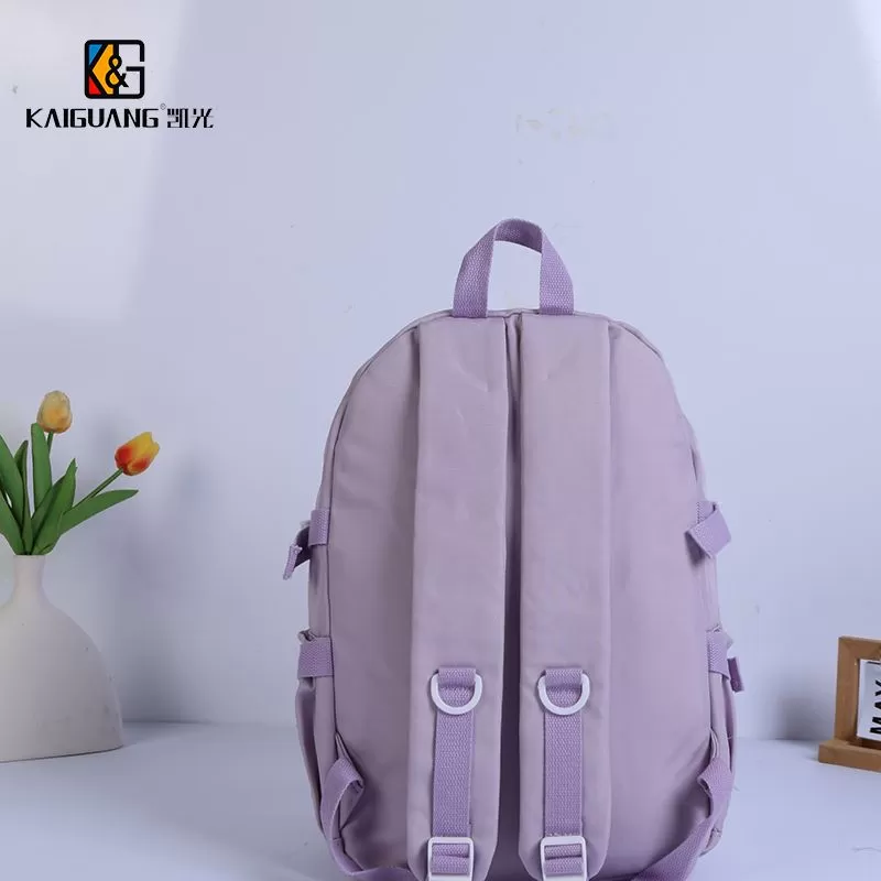 Classic Lightweight Student Backpack – Unisex, Spacious, and Customizable