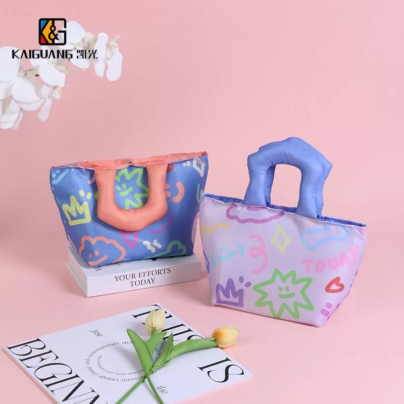 Graffiti Hand-Painted Lunch Bag