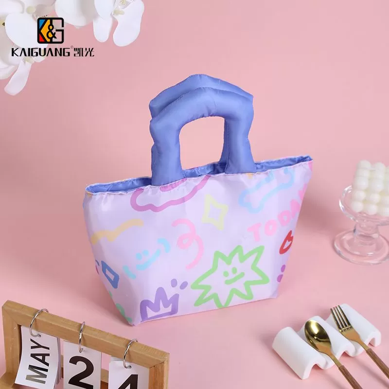 Graffiti Hand-Painted Lunch Bag