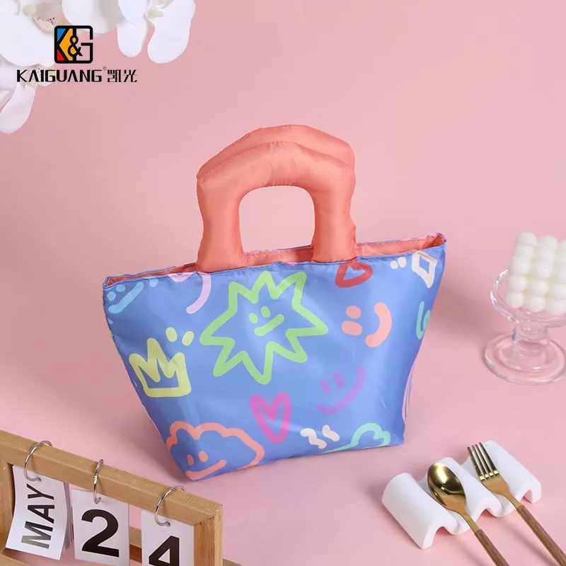 Graffiti Hand-Painted Lunch Bag