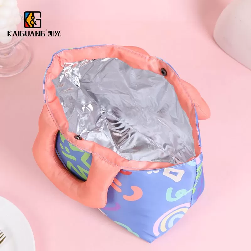 Graffiti Hand-Painted Lunch Bag