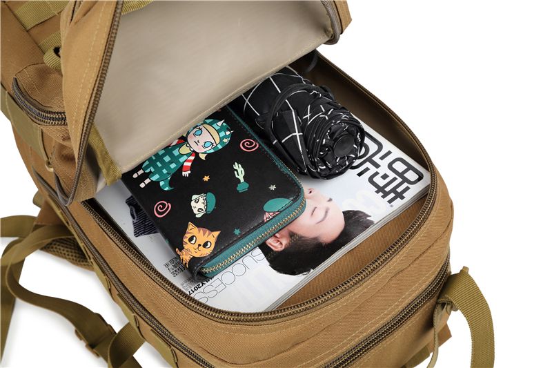 Khaki Tactical Backpack